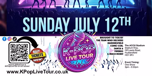 K-Pop Live Tour - Huddersfield