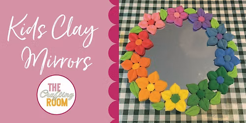 Kids Clay Mirrors