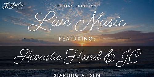 Live Music by Acoustic Hand & JC