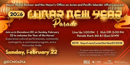 MOAPIA Presents: 2026 Lunar New Year Parade