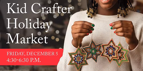 Markeim Haddonfield Kids Crafts Holiday Market