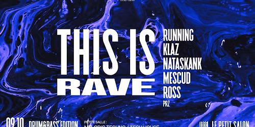 THIS IS RAVE (D&B EDITION) : RUNNING, KLAZ, ROSS & MORE