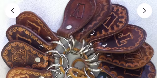 Older adult (60+) Leather stamping 