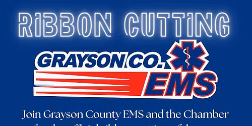 Grayson County EMS Ribbon Cutting