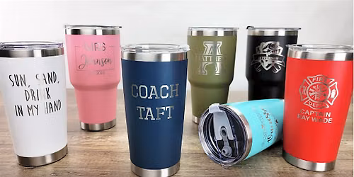 Intro to Laser Engraved Tumblers