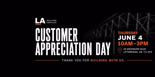 LA Building Supplies: Customer Appreciation Day