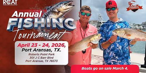 2026 RCAT Annual Fishing Tournament