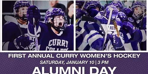 Alumni Day at  Curry Women's Hockey vs Johnson & Wales