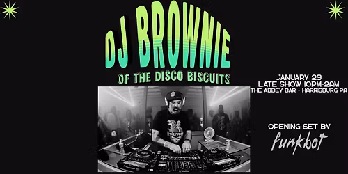 DJ Brownie (of The Disco Biscuits) Live at The Abbey Bar