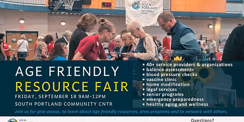 Age Friendly Resource Fair