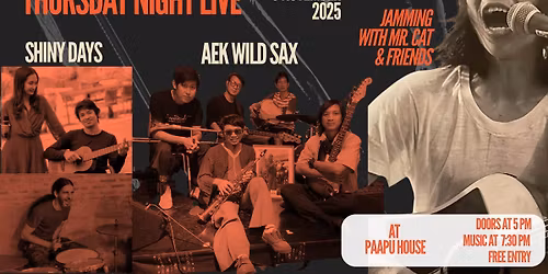 Thursday Night Live Under the Full Moon @Paapu House