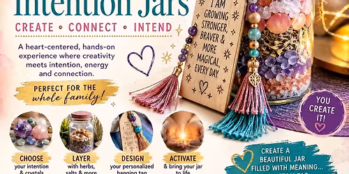 \ud83c\udf3f\u2728 Crystal Intention Jars: A Family Magic Experience \ud83c\udf3f\u2728