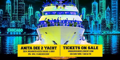 SUMMER VIBES 2 YACHT PARTY - ANITA DEE 2 \/ 400 PEOPLE