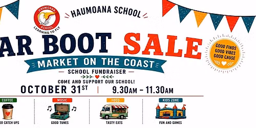Haumoana School Car Boot Sale