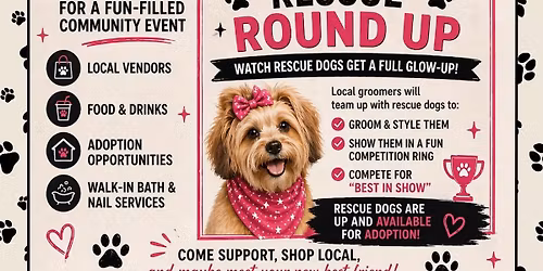 Leashed & Local with Rescue Round Up