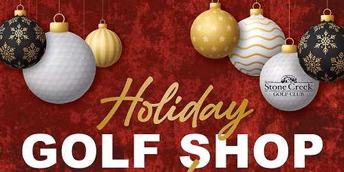 Holiday Golf Shop Sale