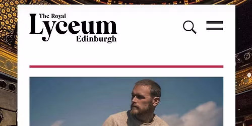 Sam Heughan at Bergen Performing Arts Center