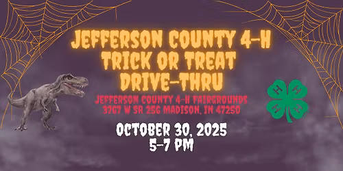 Jefferson County 4-H Trick or Treat Drive Thru