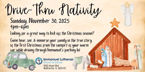 Drive-Thru Nativity