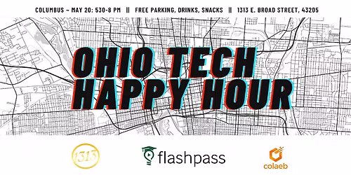 Ohio Tech Happy Hour featuring Emil Barr, founder of Flashpass