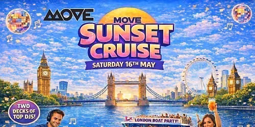 Sunset Cruise That Turns Into a Full\u2011Blown Party \/ \u00a320 flash sale