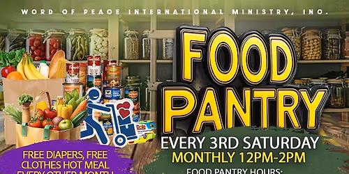 Monthly Drive-thru Food Pantry