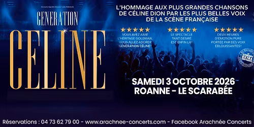 G\u00e9n\u00e9ration C\u00e9line au Scarab\u00e9e de Roanne