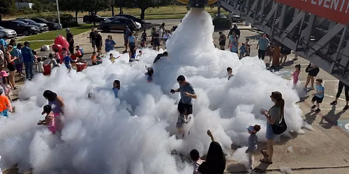 Fire Truck Foam with Schertz Parks & Rec