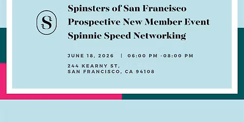 SoSF PNM Event: Speed Networking