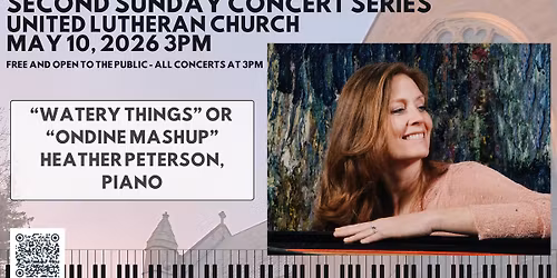 Second Sunday Concert: Heather Peterson, piano