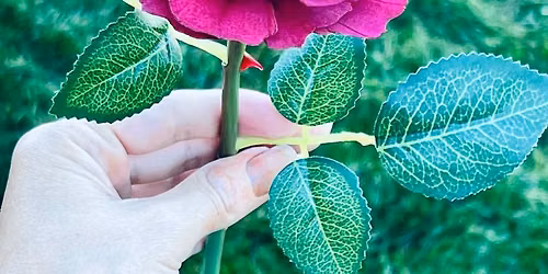 Paint your own flower bouquet 