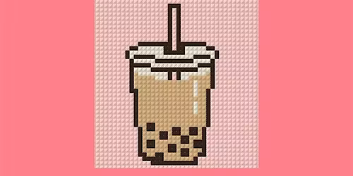 Sip and (Needlepoint) Stitch: Bubble Tea Edition