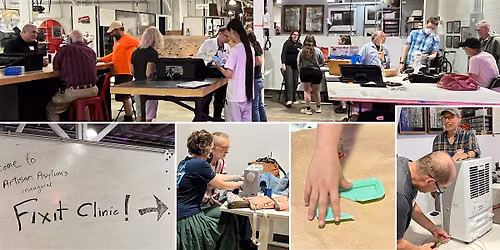 Fixit Clinic at Artisans Asylum: August 2026