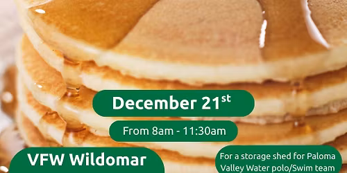 Pancake Breakfast for Kevin's Eagle Project 