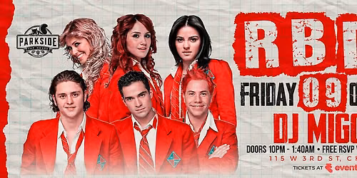 RBD Night In Chico