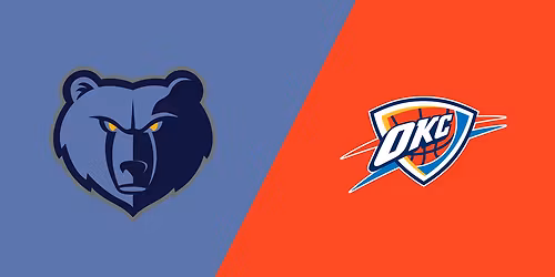 Oklahoma City Thunder at Memphis Grizzlies at FedExForum