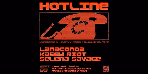 HOTLINE \u260f Lanaconda, Selena Savage & Kasey Riot