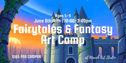 Fairytales & Fantasy Art Studio (Ages 5\u20139)