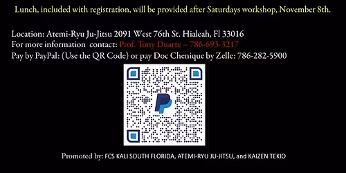 Atemi-Ryu Ju-Jitsu 38th Annual Moses Powell Memorial Seminar