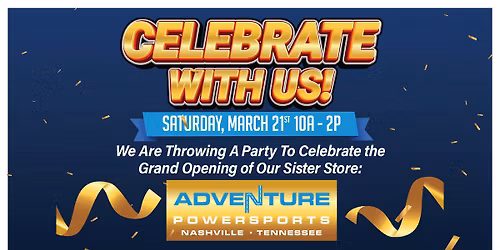 Celebrate With Us Grand Opening Party