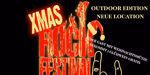 X-Mas Rock Festival 5.0 \ud83c\udfb8 Outdoor Edition\u2728