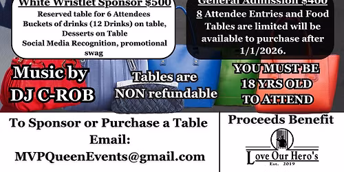 Supporting Veterans Purse Bingo