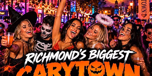 RICHMOND'S BIGGEST CARYTOWN SINGLES HALLOWEEN BAR CRAWL 2026 (FRIDAY)