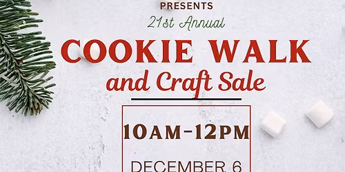 Cookie Walk and Craft Sale