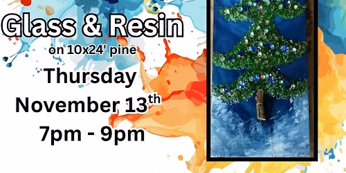 Oh Christmas Tree - Glass & Resin