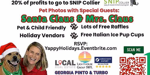 Yappy Holidays with Santa & Mrs. Claus