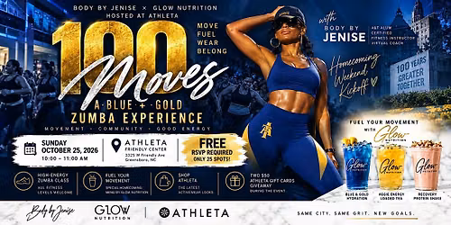 100 Moves: A Blue + Gold Zumba Experience | A&T Homecoming