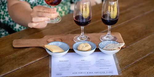 Tawny & Shortbread pairing at Kies Family Wines