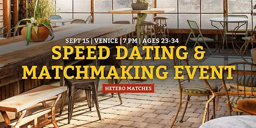 Speed Dating | Venice | Ages 23-34