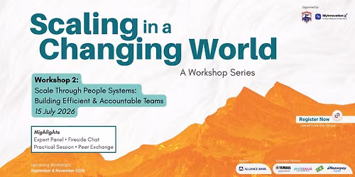Scaling in a Changing World - Workshop #2